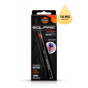 Электронная сигарета SQUARE XL Old School Tabac 18MG Nicotine